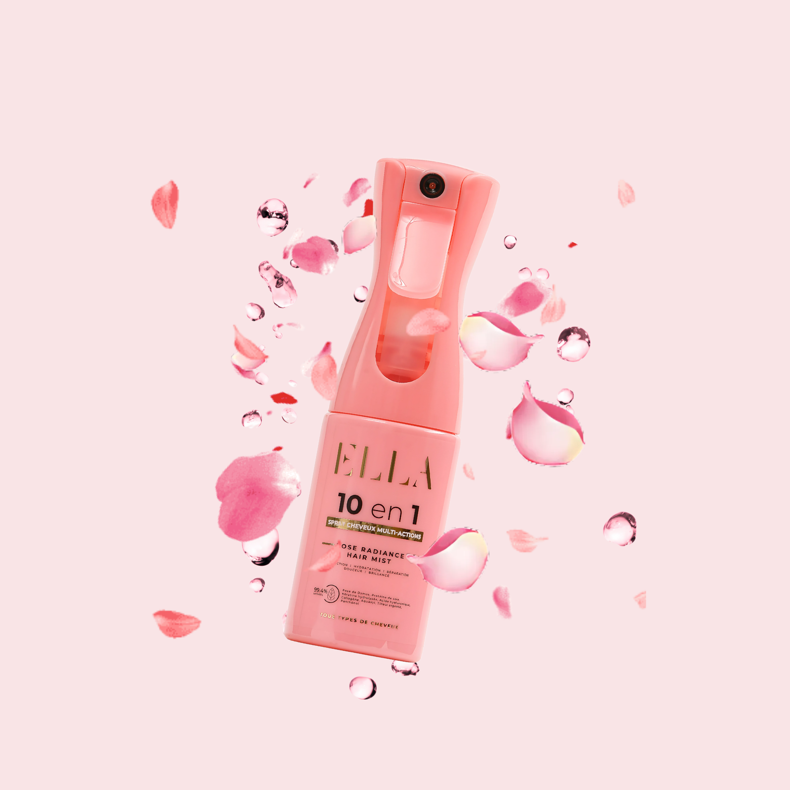 Rose Radiance Hair Mist – Spray Cheveux